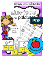 5 - Yo Aprendo Las Sílabas - Libritos de Palabras de DOS Sílabas PDF