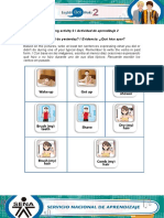 Learning Activity 2 / Actividad de Aprendizaje 2 Evidence: What Did I Do Yesterday? / Evidencia: ¿Qué Hice Ayer?