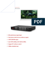 Kystar KS600 Video Processor Specification PDF