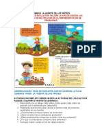Plantilla Evaluativa Clase # 2 Huerta de Las Profes