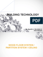Building Technology: Ar. Agustin J. Servidad JR