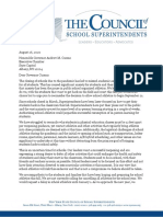 NY Superintendent's Letter To Governor