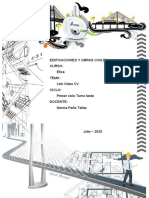 Edificaciones Y Obras Civiles Curso: Ética Tema: Link Video CV Ciclo: Primer Ciclo Turno Tarde Docente: Norma Peña Tellez