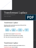 MA2073 - Transformasi Laplace