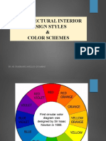 Architectural Interior Design Styles & Color Schemes
