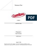 Combos Business Plan Summary