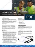 Technical Data Sheet: 3M Solus 1000 Series Protective Eyewear