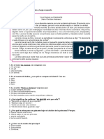 Evaluación 1 Online Lenguaje 4to Basico