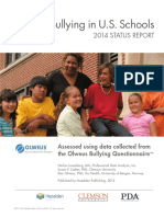 Bullying in US Schools-2014 Status Report