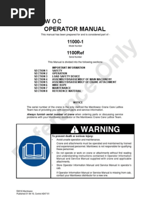 1 T4 Apac Com Ctr247 01 1 5 16 Pdf Pdf Crane Machine Manufactured Goods