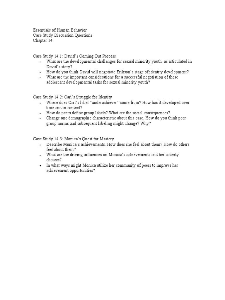Chapter 14Case Study Discussion Questions PDF