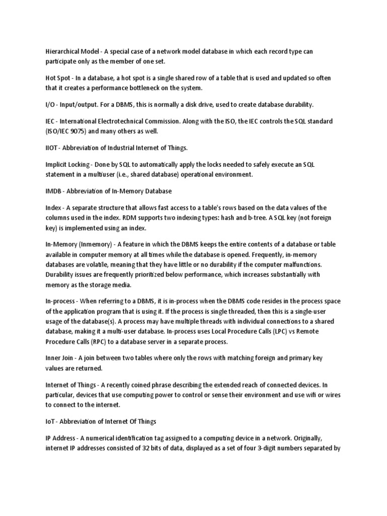 Hierarchical Model Pdf Databases Sql