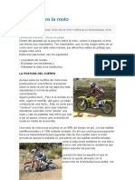 Posicion Sobre La Moto