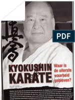 Karate - Jasper Levallois - Kyokushin Karate - Waar is de Uiterste Waarheid Gebleven