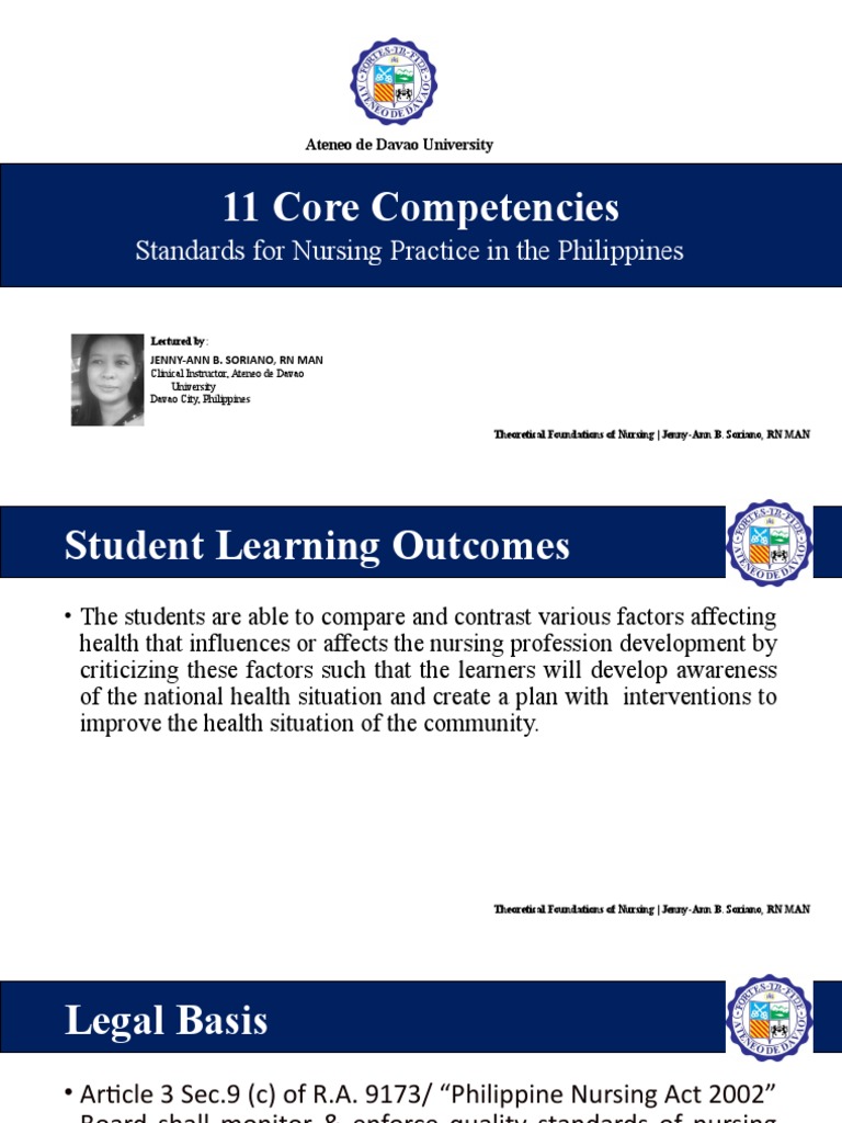 Core Competencies in Nursing Practice | PDF | Nursing | Competence ...
