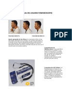 Manual Del Usuario Fonendoscopio PDF