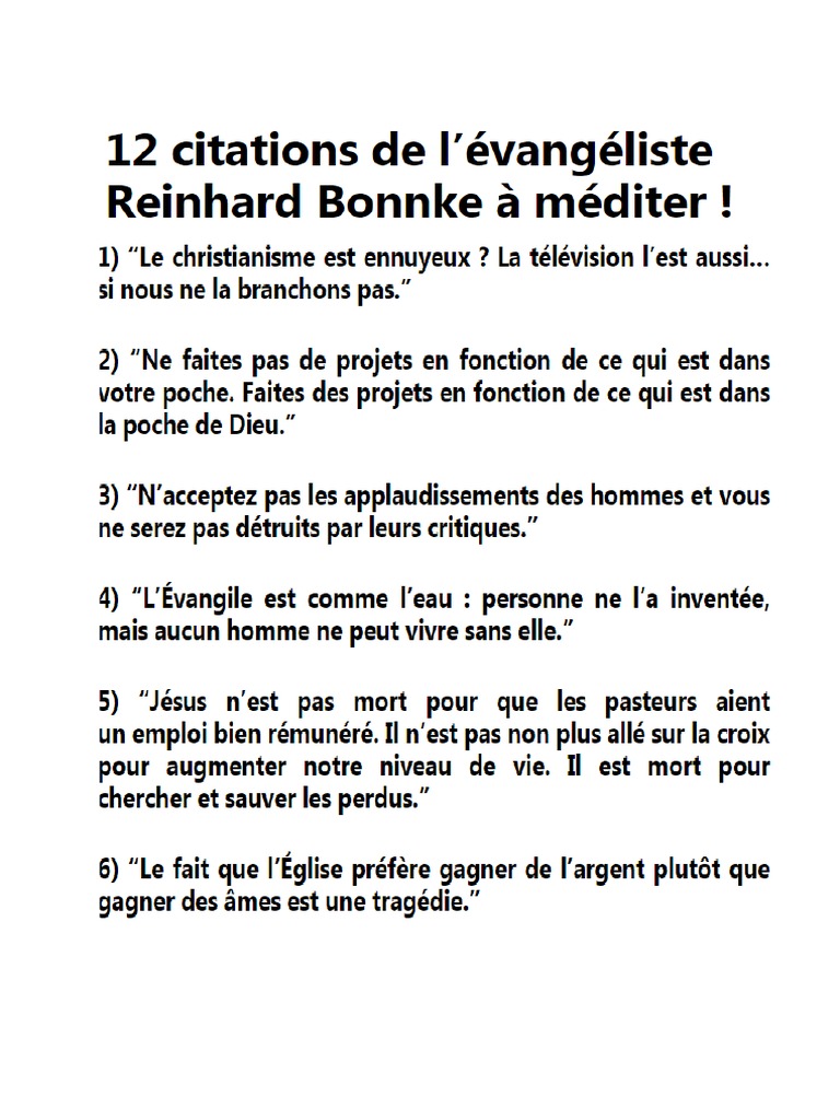 12 Citations De Reinard Bonke Docx