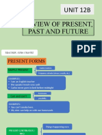 Review of Present, Past and Future: Unit 12B