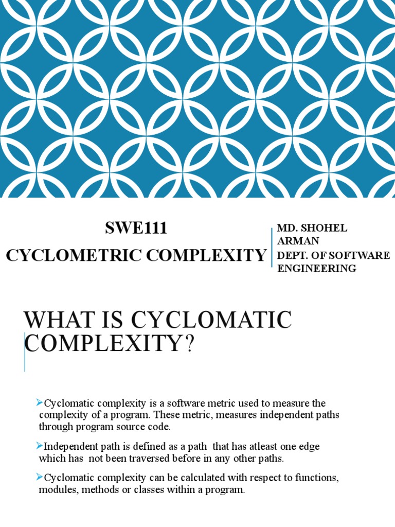 Cyclomatic Complexity | PDF