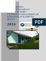 Kertas Kerja Penyelenggaraan Bangunan Baru Pendidikan Khas Sekolah Kebangsaan Kampung Boyan PPD