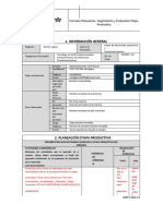 Instructivo Formato GFPI - F023-Planeacion