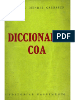 Diccionario Coa Armando Méndez Carrasco