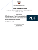 JNJ Designó A Nuevos Jefes de La ONPE y Reniec