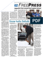 Snow Halts Dekalb For A Week: Medlock Elementary Supporters Face Second Front Against Closure