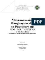 Noli Me Tangere - Kabanata 52 (Maybelen B Calugay)