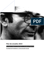 Plan de Estudios 2014 Periodismo Deportivo0 PDF