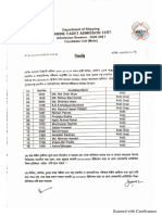 Admission Result, 3rd time