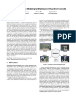 Real-Time Acoustic Modeling for Distributed Virtual Environments