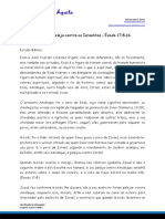 Amaleque Peleja Contra Os Israelitas PDF