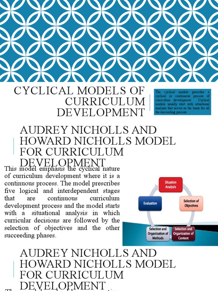 Cyclical Models of Curriculum Development | PDF | Curriculum | Goal