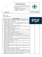 Daftar Tilik Pemasangan Infus