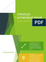 Strategic EntrepreneurshipPPT