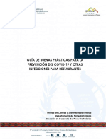 Guia de Buenas Practicas para La Prevencion Del COVID-19 y Otras Infecciones para Restaurantes 21072020