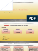 Anemias Hemolíticas Congénitas y Adquiridas