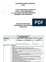 RPS Manajemen Agribisnis - 2016