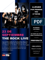 Folleto de Rock