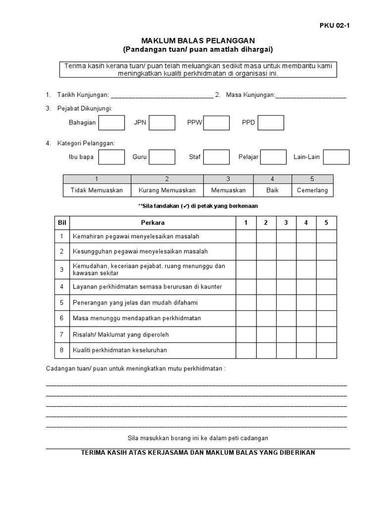 Pk02 1 Maklumbalas Pelanggan Pdf