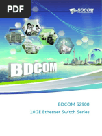 BDCOM S2900 10G Ethernet Switch Series Datasheet_V2.0(1)