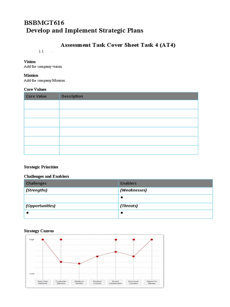 Strategic Plan Development Guide | PDF | Business | Finance & Money ...