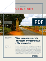 7231 War in Resource Rich Northern Mozambique Six Scenarios PDF