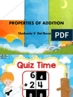 Properties of Addition