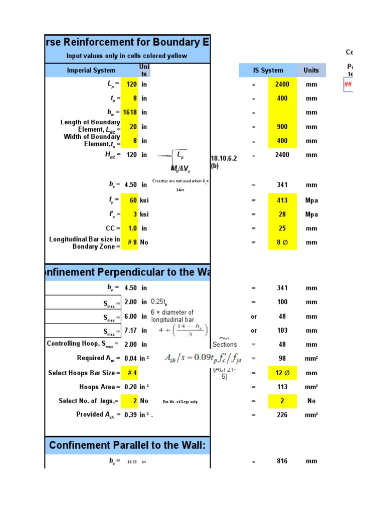 Shear Wall Design PDF Civil Engineering Building Engineering
