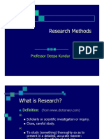 Kundur Research Methods 09