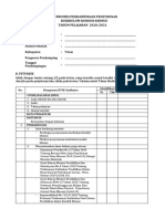 Instrumen Pendampingan Penyusunan Kur Covid 19