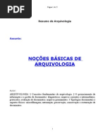 Arquivologia - No€ ¦ções B€ ¦ásicas-1