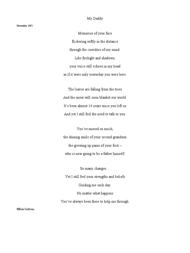 My Daddy | PDF